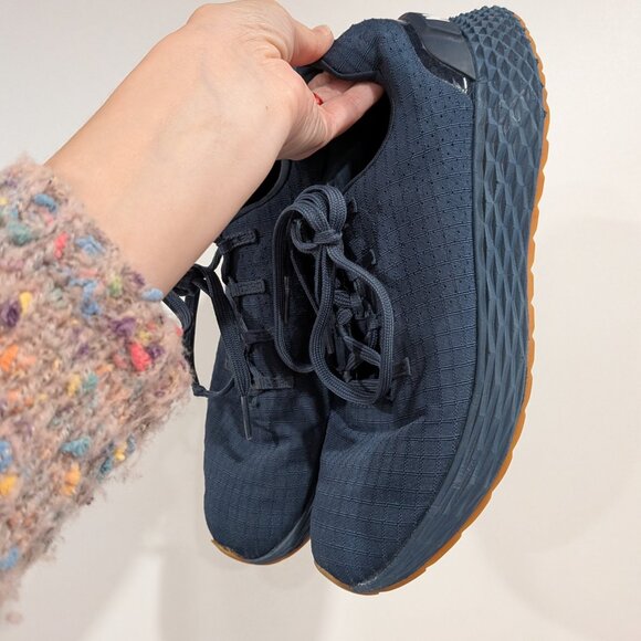 NoBull Ripstop Cross Training Running Shoes Navy Blue Size 9.5 - Picture 2 of 6